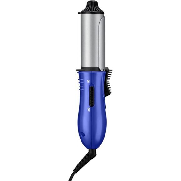 Travel Curling Iron, Mini 1 Inch Ceramic Curling Iron in Blue - Picture 1 of 7